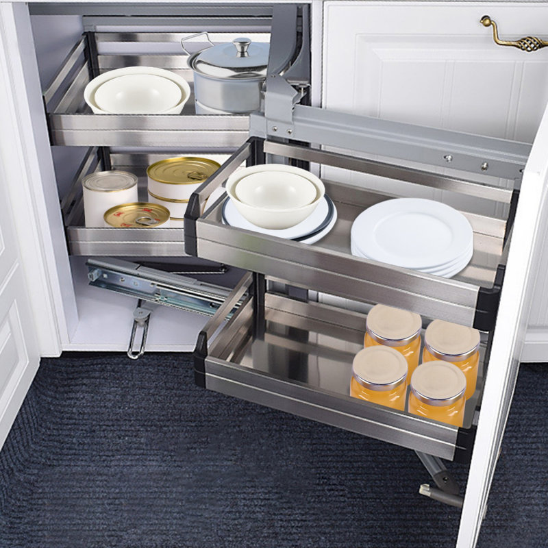 Rebrilliant Blind Corner Cabinet Reviews Wayfair